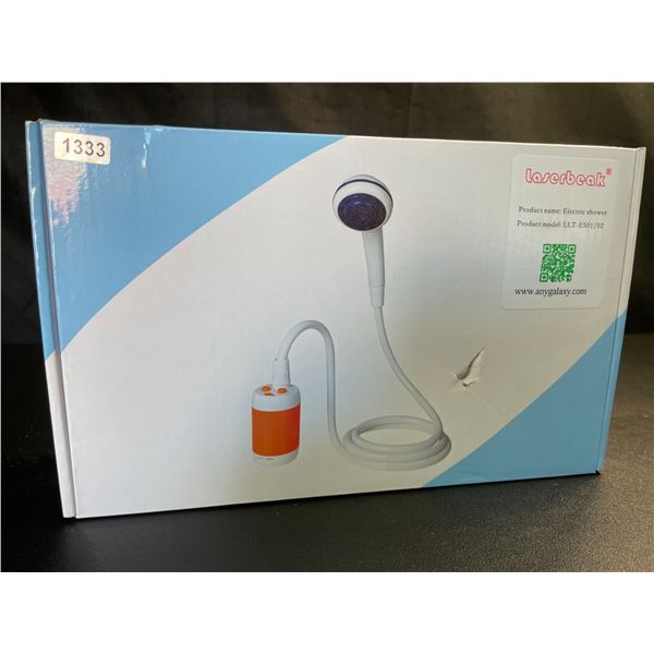 Lot of 1 Portable Rechargeable Camp Shower/Travel/Pet Shower - Brand New!