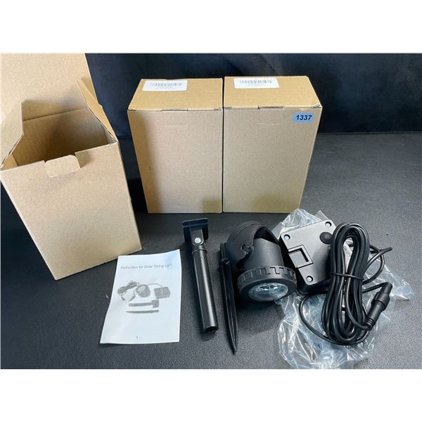 Lot of 3 Solar Diving Lights - Brand New