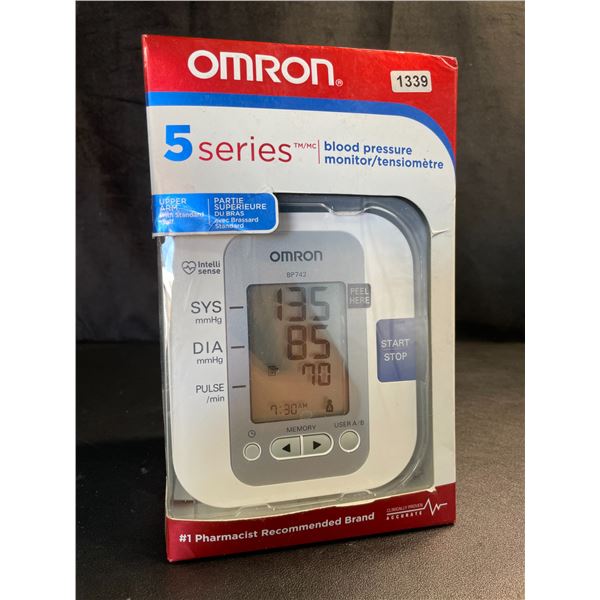 Lot of 1 Omron 5 Series Blood Pressure Monitor - Brand New Sealed