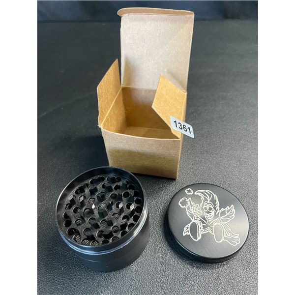 Lot of 1 Custom Engraved Metal "Herb" Grinder - Brand New!
