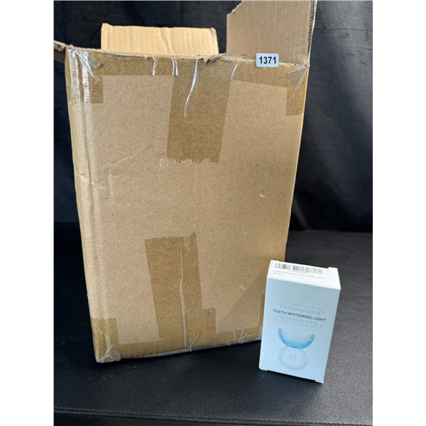 Lot of 1 Box of LED Rechargeable Teeth Whitening Lights - Lights Only - New