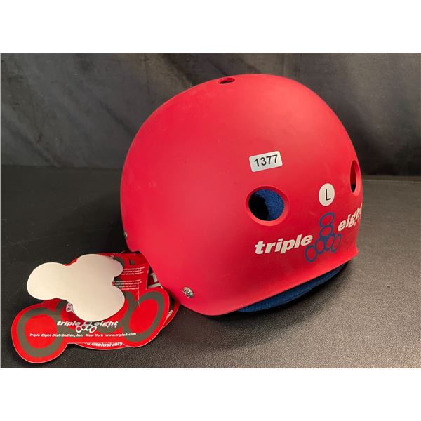 Lot of 1 Triple Eight Skate Helmet - Size L - Brand New with Tags!