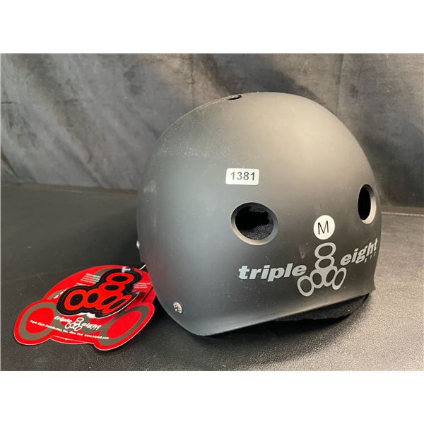 Lot of 1 Triple Eight Skate Helmet - Size M - Brand New with Tags!