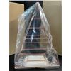 Image 3 : Lot of 2 Morigem Pyramid Jewelry Organizers with Tray - Brand New - 12 inch Size