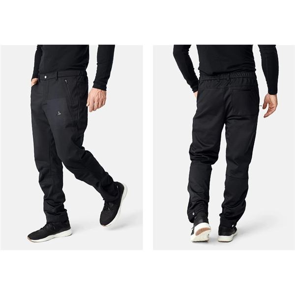 Lot of 2 Pairs of Danish Endurance Men's Softshell Pants - Insulated 3-Layer - Brand New