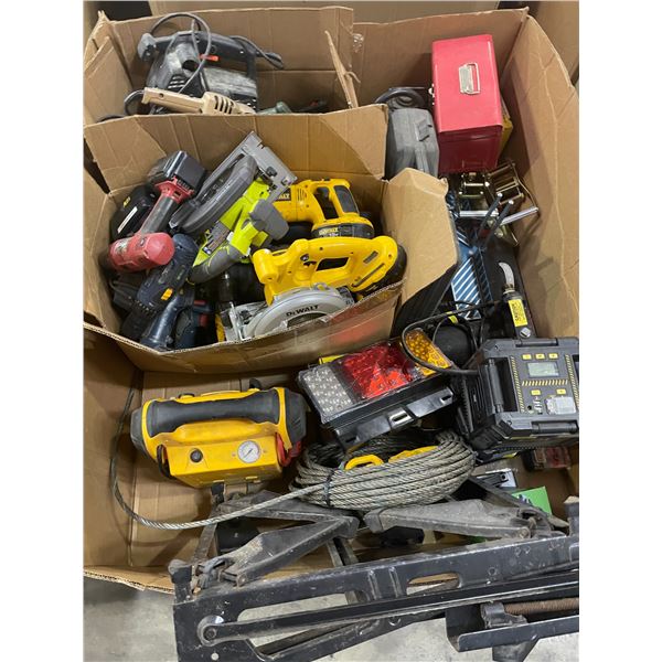 Lot of 1 Entire Pallet of Miscellaneous Goods - Reseller's Dream Lot! - Used Items (Tool Lot!)