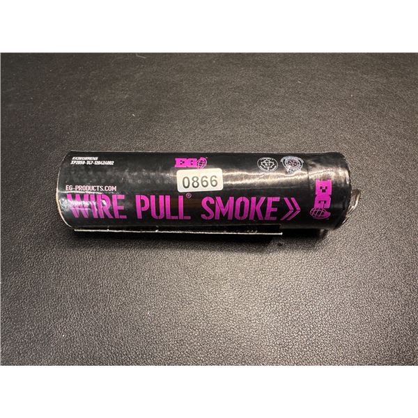 Lot of 1 Purple Wire Pull Smoke Bomb