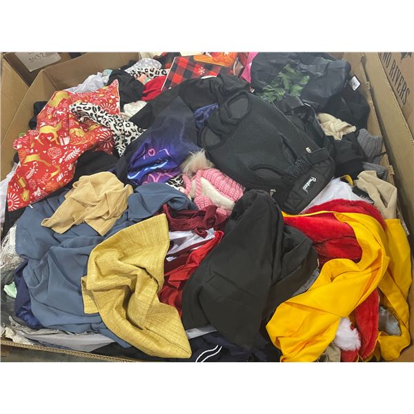 Lot of 1 Entire Pallet of Miscellaneous Clothing/"Softs" Bin - Reseller's Dream Lot! - Brand New!