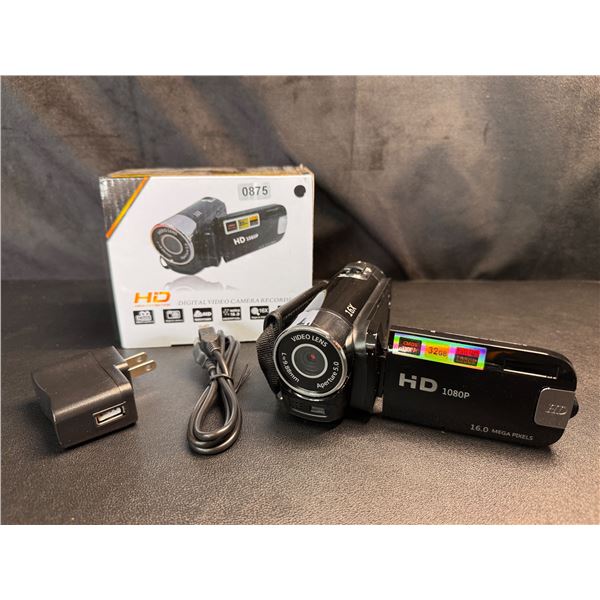 Lot of 1 HD 1080P Digital Video Camcorder