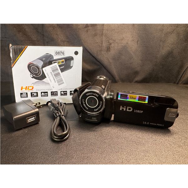 Lot of 1 HD 1080P Digital Video Camcorder