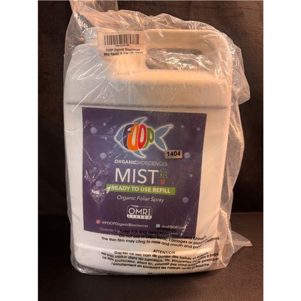 Lot of 1 Ready to Use Organic Foliar Spray 1 Gallon
