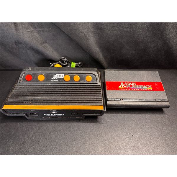 Lot of 2 Atari Flash Back Consoles - Used
