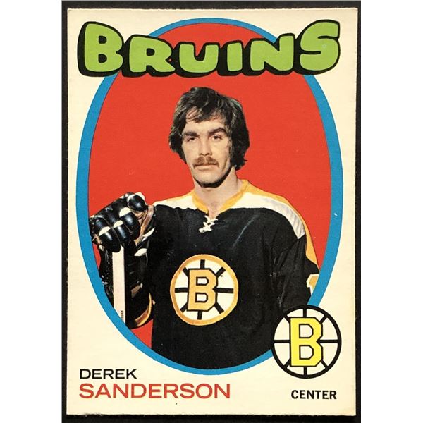 1971-72 O-PEE-CHEE DEREK SANDERSON