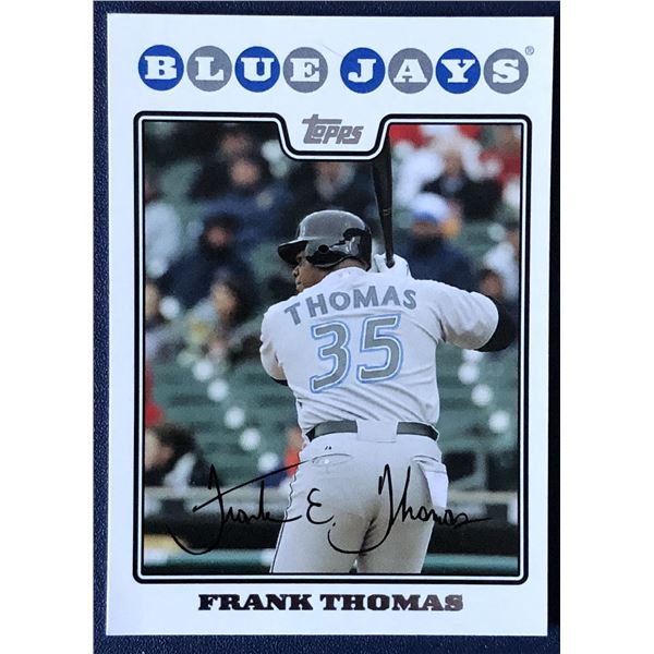 2008 TOPPS TEAM ISSUE Frank Thomas (HOF)