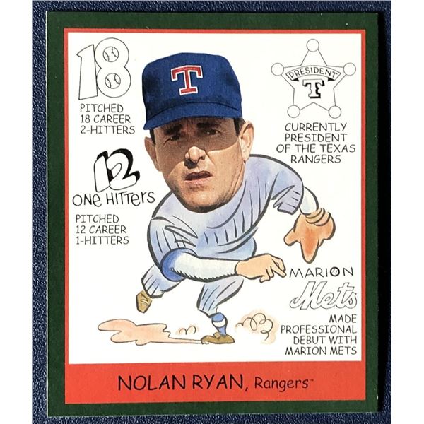 2009 GOUDEY HEADS UP 1933 MINI NOLAN RYAN (HOF)
