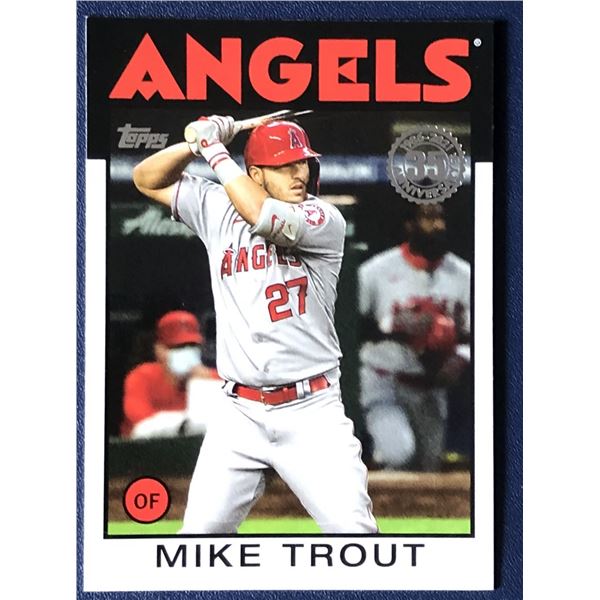 2021 TOPPS HERITAGE MIKE TROUT