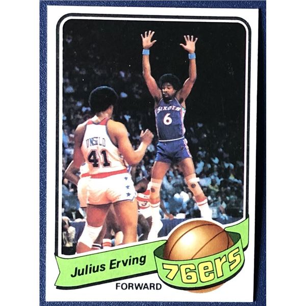 1979-80 TOPPS JULIUS ERVING (HOF)