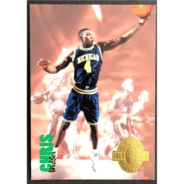 1993 CLASSIC LIMITED PRINT CHRIS WEBBER (HOF) ROOKIE CARD