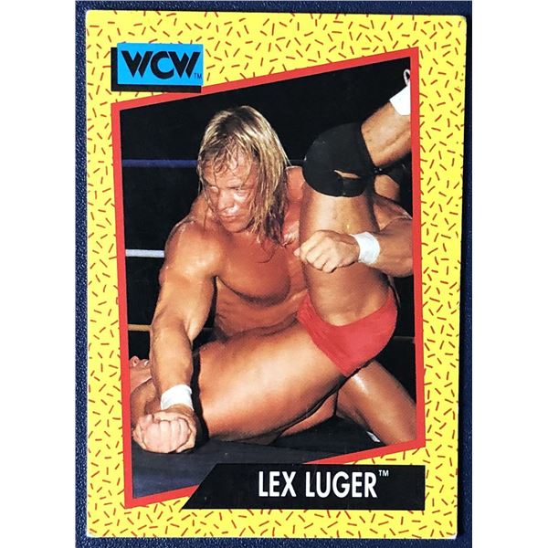 1991 IMPEL WCW LEX LUGER ROOKIE CARD