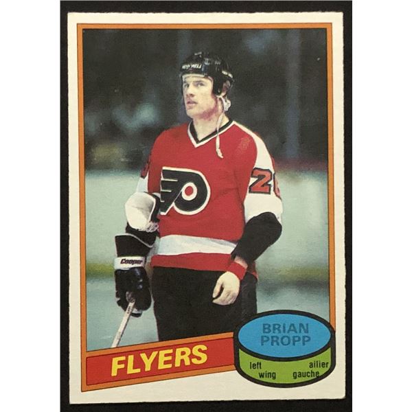1980-81 O-PEE-CHEE BRIAN PROPP (HOF) ROOKIE CARD