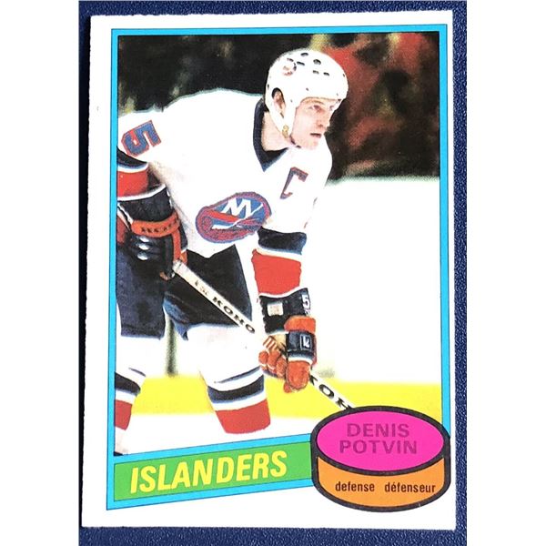 1980-81 O-PEE-CHEE DENIS POTVIN (HOF)