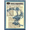 Image 2 : 1981-82 O-PEE-CHEE Tony Esposito (HOF) SP
