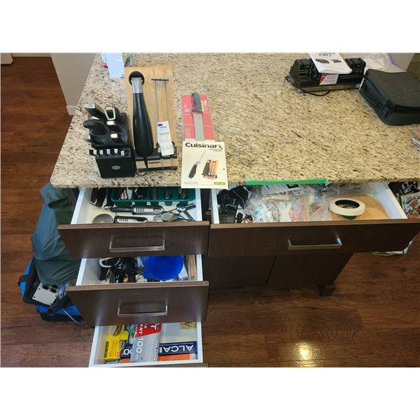 Cuisinart Electric Knife, Knife Block, Utensils A