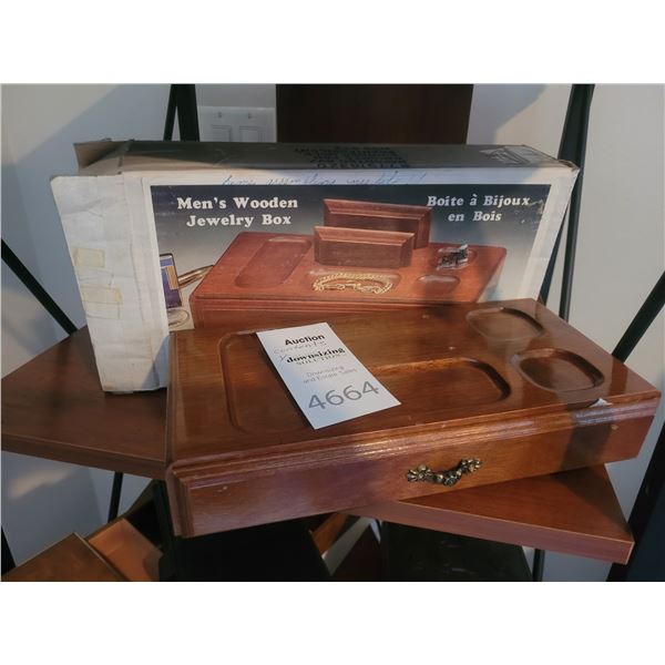 Wood Jewelry Trays, Clock A