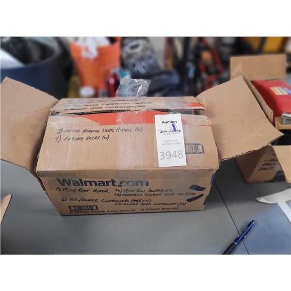 Flasher relay, roof motor + A