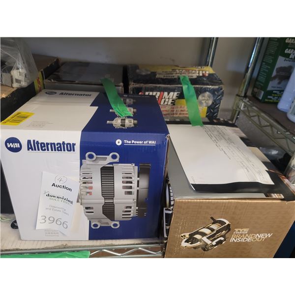 Alternators, starter A