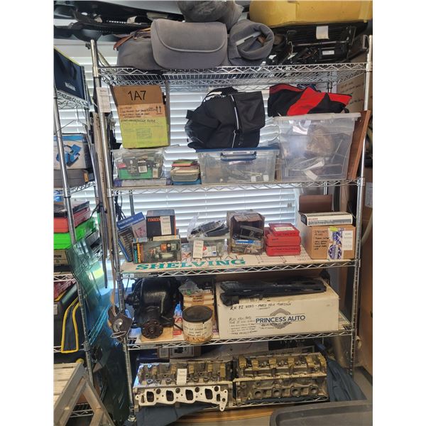 Shelving unit on wheels A