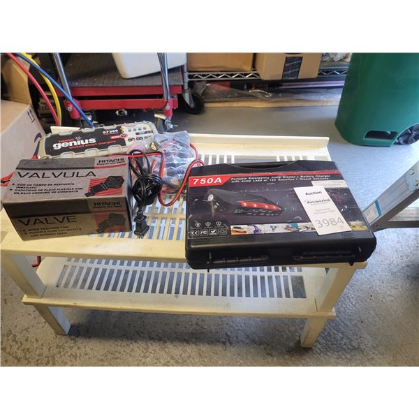 Portable jump starter A