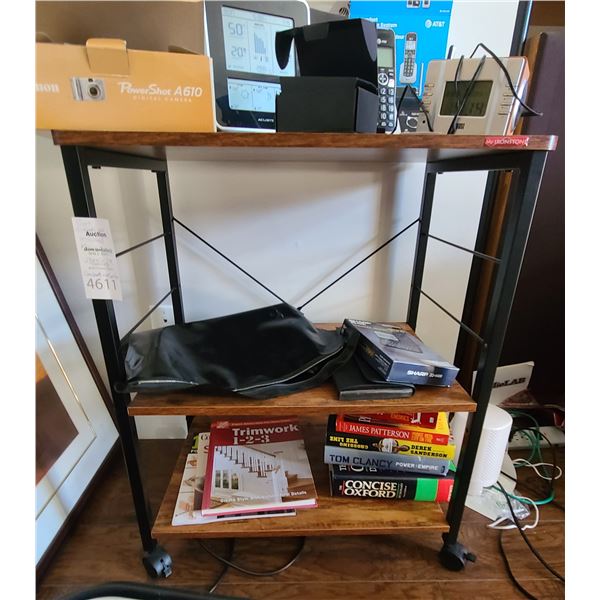 Rolling Cart Table c