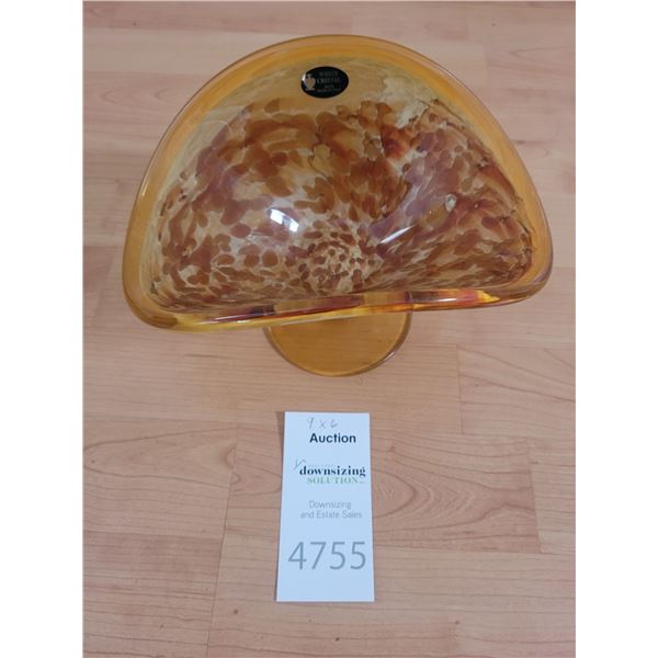 Handmade white crystal A