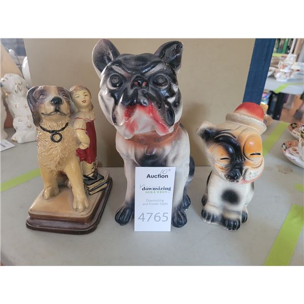 Dog figurines A