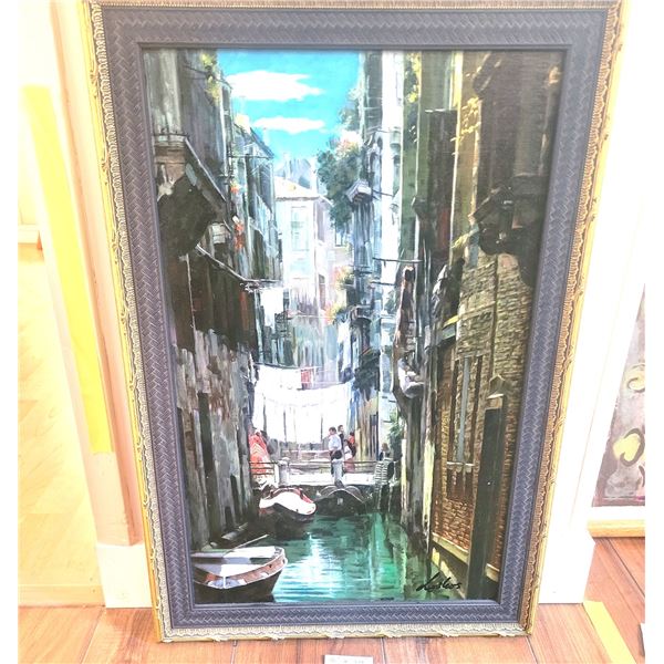 Original art signed, A