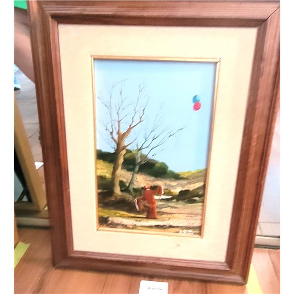 Original art signed, A