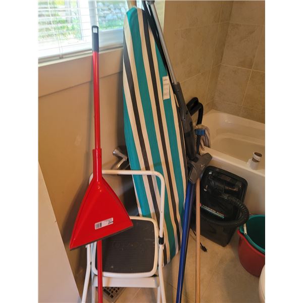 Hoover Vac, step stool + A