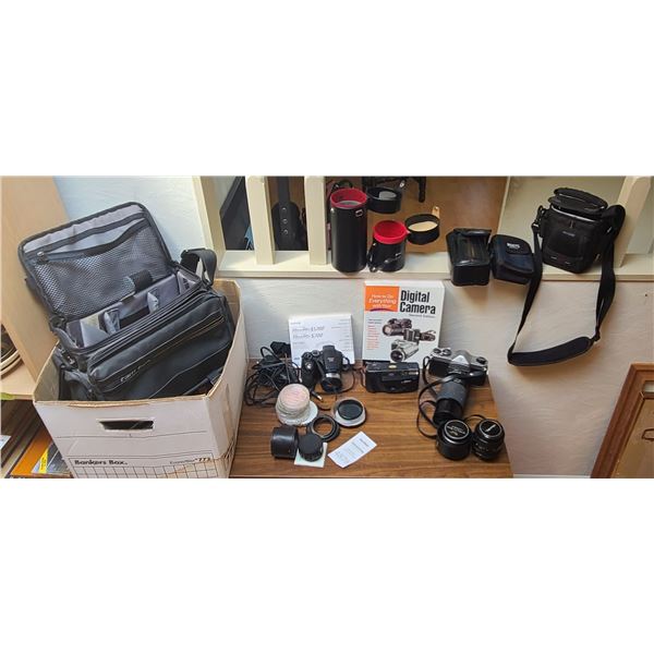 Fuji, Pentax Nikon Cameras A