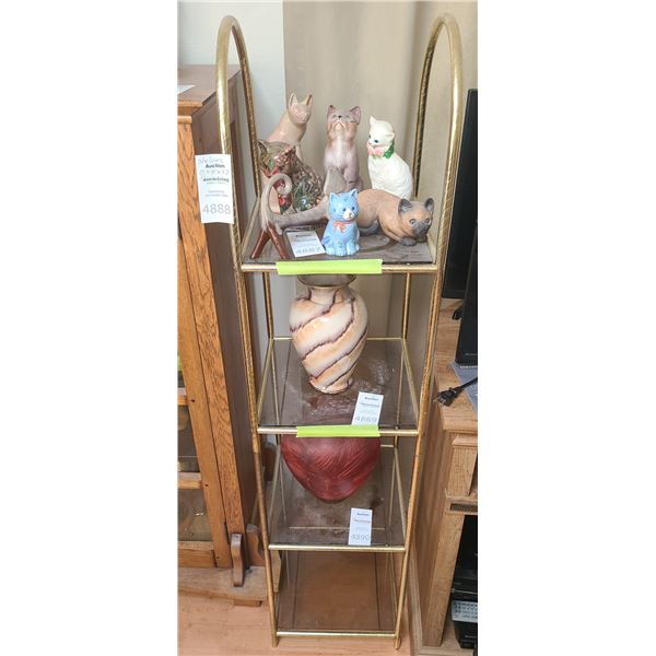 Glass & Metal Shelving B