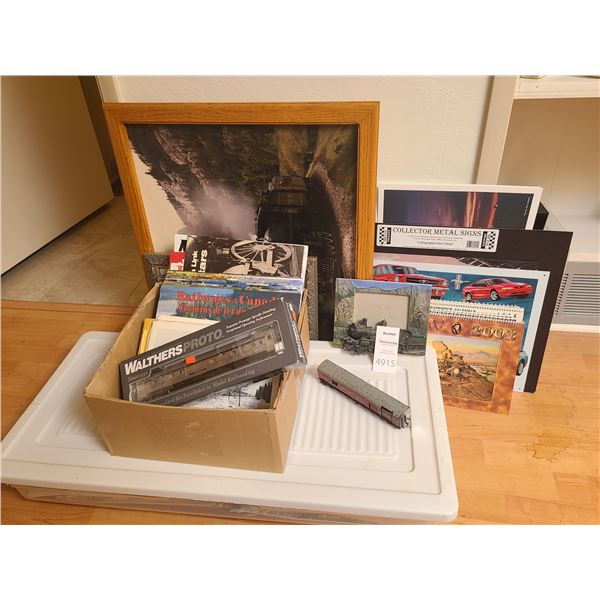 Railway, Train Art, Books A