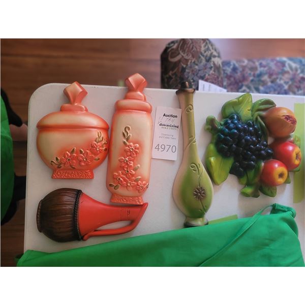  Chalkware Wall Decor A