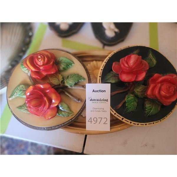 Devon Ware Chalkware Wall Decor A