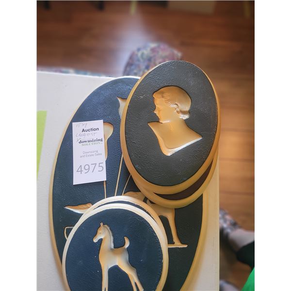  Chalkware Wall Decor A