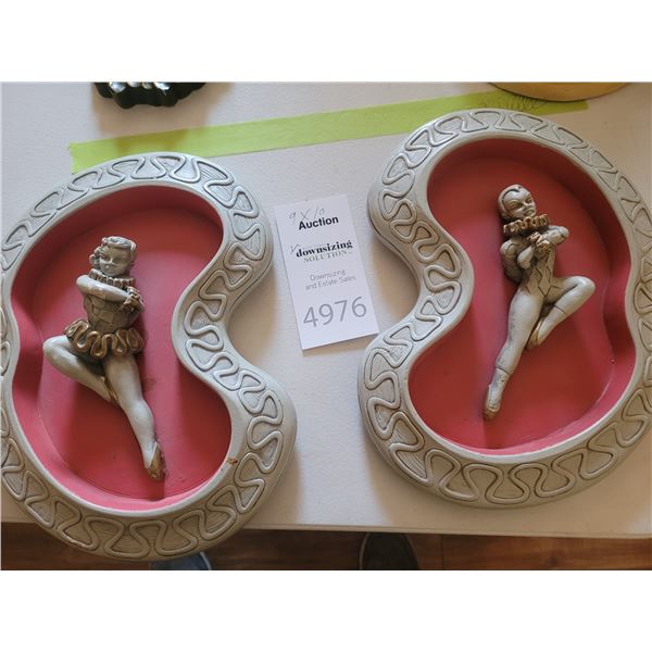  Chalkware Wall Decor A