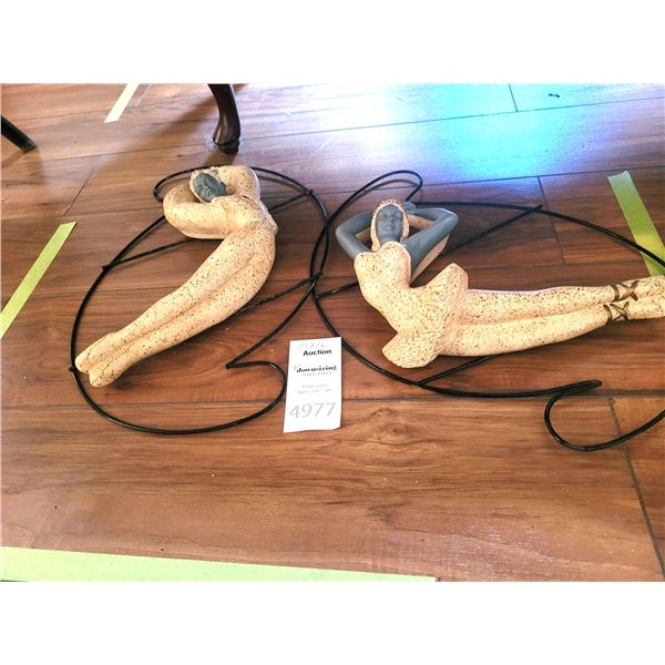 Chalkware Wall Decor A