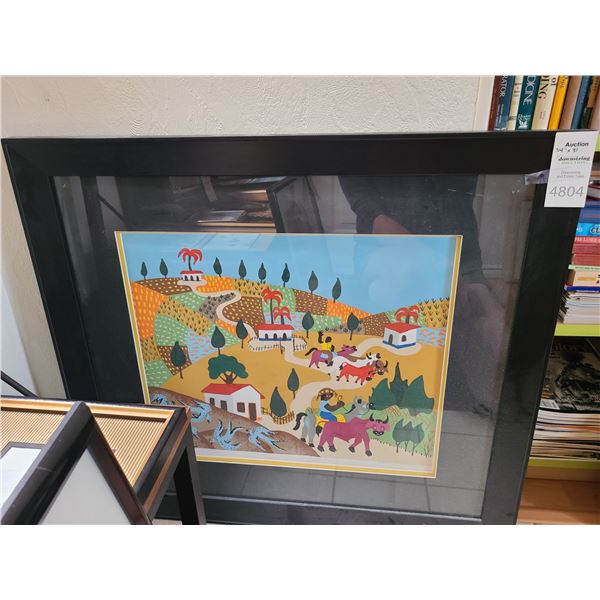 Framed Signed & Numberd Art A