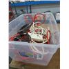 Image 1 : Bin w/Ext. Cords, Cable