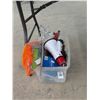 Image 2 : Drop Light, Paint Mixer, Bull Horn, Tub w/Fittings