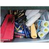 Image 2 : Tub w/Paint Supplies